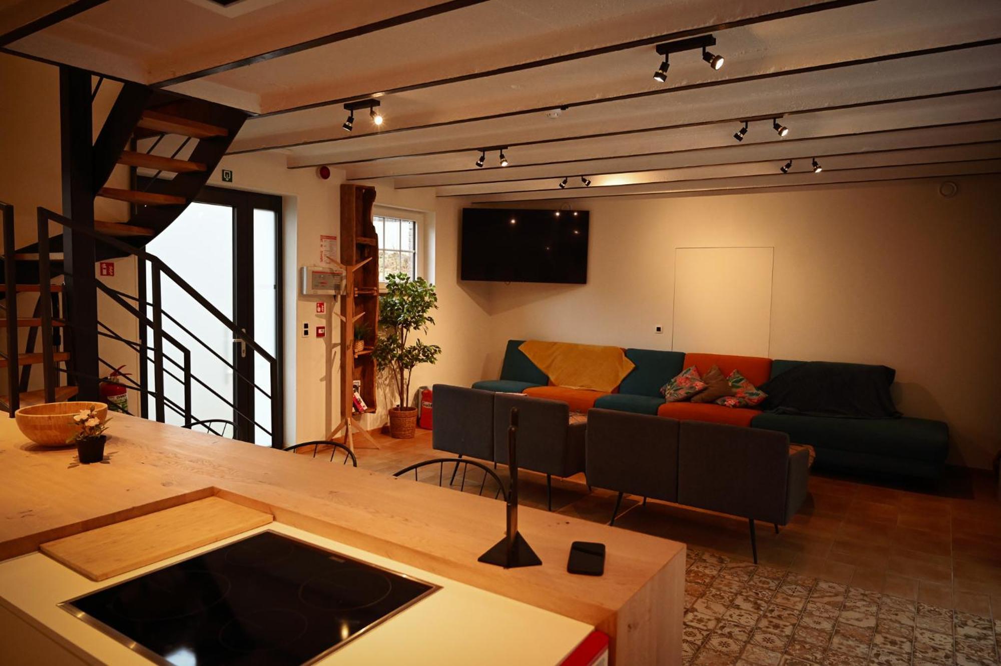 Ferienwohnung Open Source A L'Entree Du Circuit! Stavelot Zimmer foto